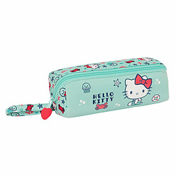 Trousse d'écolier Hello Kitty Sea lovers Turquoise 22 x 10 x 10 cm