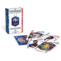 Champion ne pas utiliser JEU 54 CARTES CHAMION DU MONDE 2018