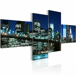 Paris Prix Tableau Imprimé Brooklyn Bridge 90 x 200 cm 