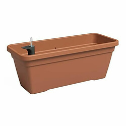 Pot Artevasi Marron 24,3 x 22 cm Plastique Rectangulaire 