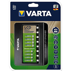 Chargeur VARTA LCD multichargeur - 8 canaux - 57681101401