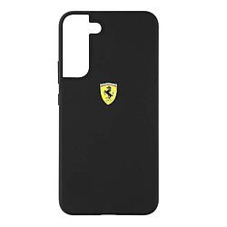 Coque Silicone Ferrari Samsung S22 Plus Coque Samsung Galaxy S22 Plus Silicone Mate Interieur Softouch Ferrari Noir