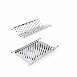 Égouttoir EMUCA pour module de cuisine 500mm en acier inoxydable - 8254265