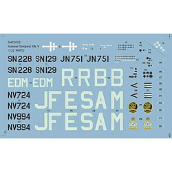 Acheter Special Hobby Maquette Avion Hawker Tempest Mk. V ""hi-tech""