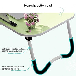 Acheter Wewoo Support d'ordinateur portable de table antidérapant pliable avec fente pour carte et tasse noir