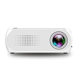 Wewoo Mini Vidéoprojecteur blanc 320 * 240 Mini projecteur LED Home Cinéma, HDMI et AV & SD USB