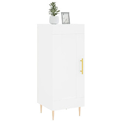 Avis Maison Chic Buffet,Meuble de Rangement,commode pour salon,Cuisine blanc 34,5x34x90 cm bois d'ingénierie -MN43875