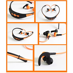 Acheter Wewoo Ecouteur sport Bluetooth pour iPhone In-Ear Fil de commande sans écouteurs Sport Neckband avec micro et crochet d'oreille Soutien Handfree appel iPad Galaxy Huawei Xiaomi LG HTC Smartphone jaune