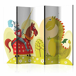 Paris Prix Paravent 5 Volets Dragon & Knight 172x225cm