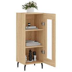 Acheter Maison Chic Buffet,Meuble de Rangement,commode pour salon,Cuisine Chêne sonoma 34,5x34x90 cm Bois d'ingénierie -MN65451