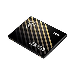 Avis MSI - SPATIUM S270 - SSD interne - 480Go - SATA 2.5