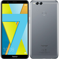 Honor 7X - Gris · Reconditionné Smartphone 5,9'' Full HD+ - 4G - 64 Go - Andoid 7.0 - Ecran 18:9 - Double APN