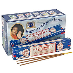 Pack Boite d'encens Original Nag Champa 180g Satya Sai Baba 