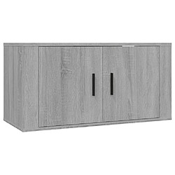 Acheter Maison Chic Ensemble de meubles TV 4 pcs pour salon - Sonoma gris Bois d'ingénierie -MN74549