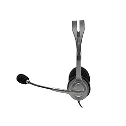 Avis Logitech H110 Micro Casque Réduction de Bruit 3.5mm Jack Filaire Supra Auriculaire Gris