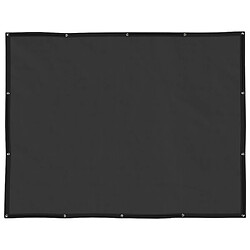 vidaXL Filet pour remorque PEHD 1,5 x 2,2 m Noir