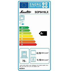 Four intégrable multifonction 73l 60cm pyrolyse - sop6416lx - SAUTER