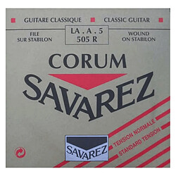 Savarez 505R Corum Alliance rouge - Corde LA tirant normal - guitare classique