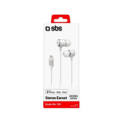 Sbs Ecouteurs stéréo intra-auriculaire Lightning blanc