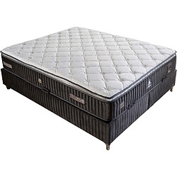 Vivenla Matelas à ressorts ensachés 7 zones de confort 160x200 cm collection DUBAI