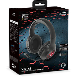 Acheter Speedlink VIRTAS Illuminated 7.1 Gaming HeadSet Black