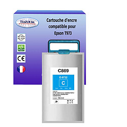 T3Azur Cartouche d'encre compatible avec Epson WorkForce Pro WF-C869RDTWF, WF-C869RDTWF EPP, T97XL - Cyan 