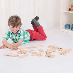 Avis Bigjigs Toys Lot d?extensions de rails au sol