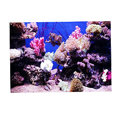 Autocollant de fond d'aquarium