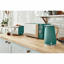 Set petit-déjeuner bouilloire grille-pain micro-ondes 20L Nordic Vert, , Vert, SWAN, STRP1060GRENEU