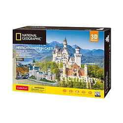 Puzzle 3D Neuschwanstein Castle National Geographic 