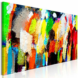 Paris Prix Tableau Imprimé Colourful Variations 50 x 150 cm 