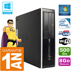 PC HP Compaq 8300 SFF Intel G850 Ram 8Go Disque 500 Go Graveur DVD Wifi W7 - Occasion