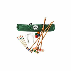 Avis Traditional Garden Games Set de croquet enfant en bois.