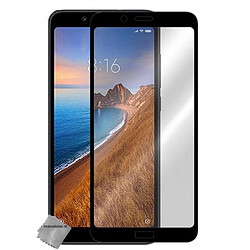 Htdmobiles Film de protection vitre verre trempe incurve integral pour Xiaomi Redmi 7A - NOIR