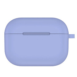 Wewoo Coque Pour AirPods Pro épaissir étui de protection en silicone à fond rond violet clair