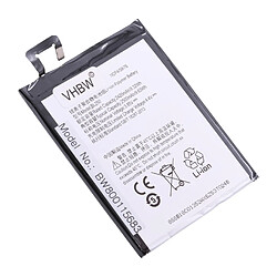 vhbw Li-Polymère batterie 2400mAh (3.85V) pour téléphone portable mobil smartphone comme Lenovo BL250 