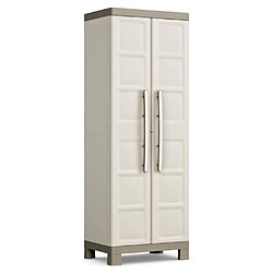 Keter Armoire Utilitaire EXCELLENCE - Beige et Taupe