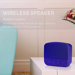 Yonis Mini Enceinte Bluetooth TWS Autonomie 5h Puissance 5W pas cher