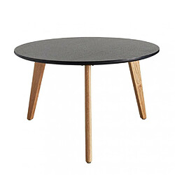 Inside 75 INNOVATION LIVING Table basse design scandinave NORDIC taille S coloris chêne noir