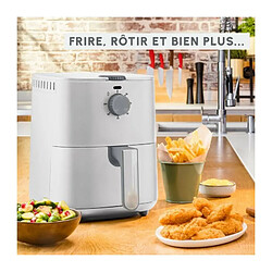 MOULINEX Friteuse sans huile, Capacité 3.5 L, Air Fryer compacte, Polyvalente, Écoénergétique, Easy Fry Essential EZ130A20