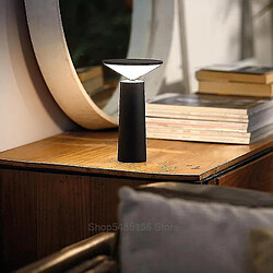 Acheter Universal Touchez la lampe de bureau rechargeable USB LED (noir)