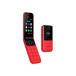 Nokia 2720 Flip 4G Rouge Dual SIM avec Google Assistant et bouton d'urgence