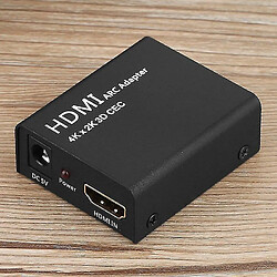 Universal Nouvel adaptateur HDMI ARC vers HDMI + convertisseur optique/audio 4K 1080P CEC