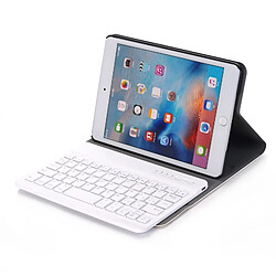 Wewoo Clavier QWERTY rose pour iPad Mini 4 Ultra-mince ABS Bluetooth Horizontal Housse en cuir avec support Or pas cher