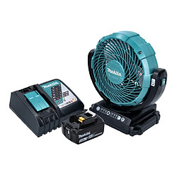 Makita DCF 102 RT1 Ventilateur sans fil 18 V - 18 cm + 1x Batterie 5,0 Ah + Chargeur