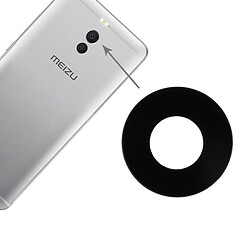 Wewoo Pour Meizu M6 Note Appareil photo Pièce détachée l'objectif de la caméra arrière, 