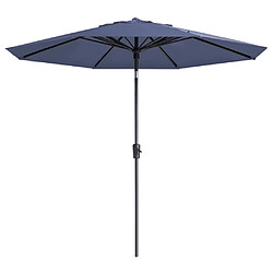 Madison Parasol Paros II Luxe 300 cm Bleu saphir