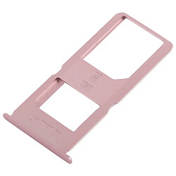 Wewoo 3 x Plateau pour carte SIM pour Vivo X6S Plus (or rose)