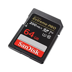 2pcs SANDISK Extreme Pro 64Go Carte Mémoire SDHC/SDXC 200Mo/S 90Mo/S UHS-I version 2022