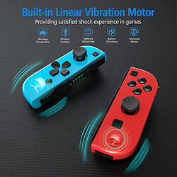 Acheter Manette de jeu Joy-Con sans fil, Joystick, gauche/droite pour nintendo Switch  -  Bleu / Rose 